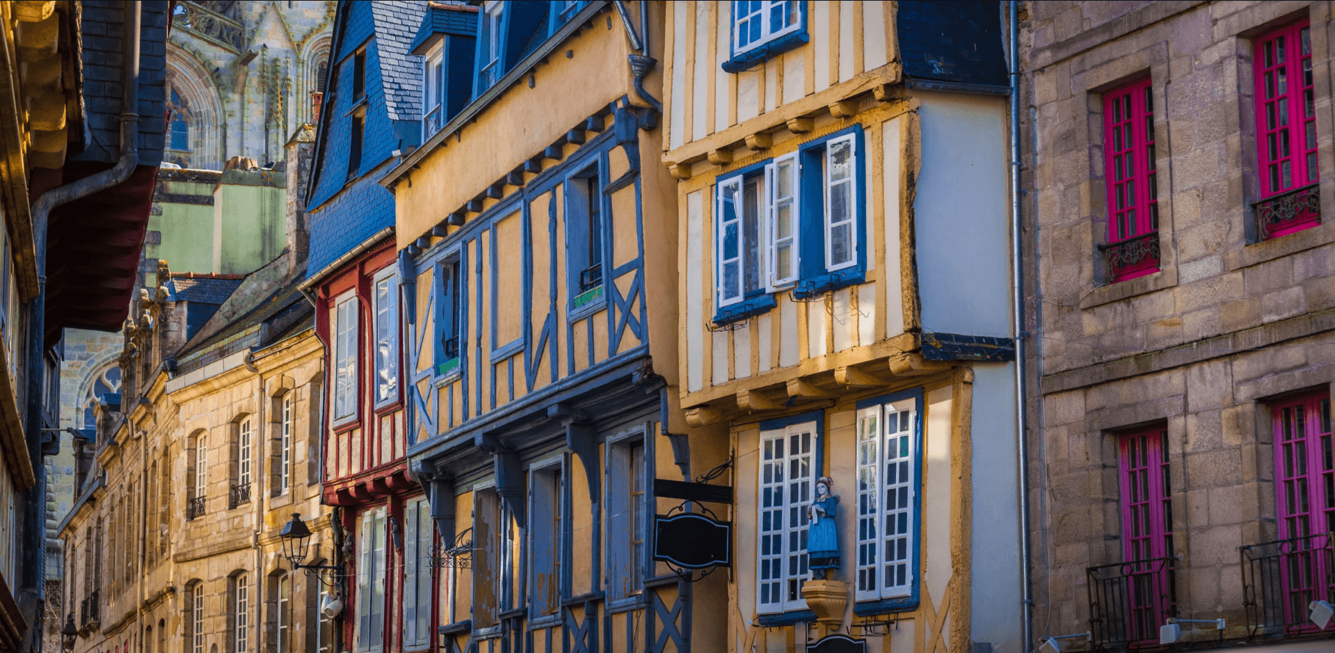 Château fort et rempart avec jardin à Vannes